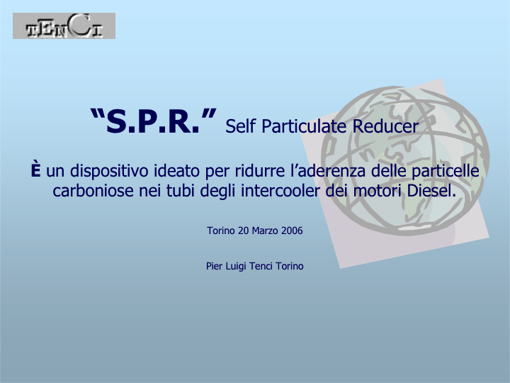 Self particulate reducer